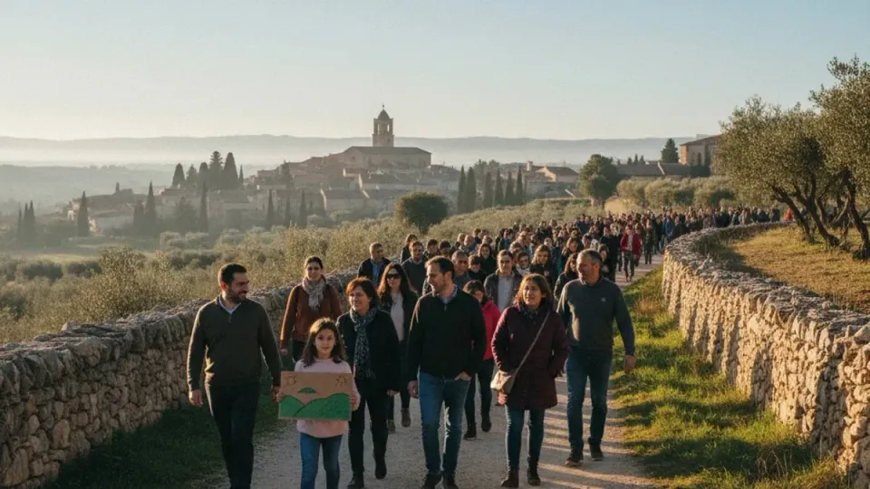Baix Camp Rallies Against Wind Farm Project