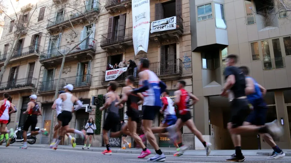 Residents Protest Speculation With Marathon Banner