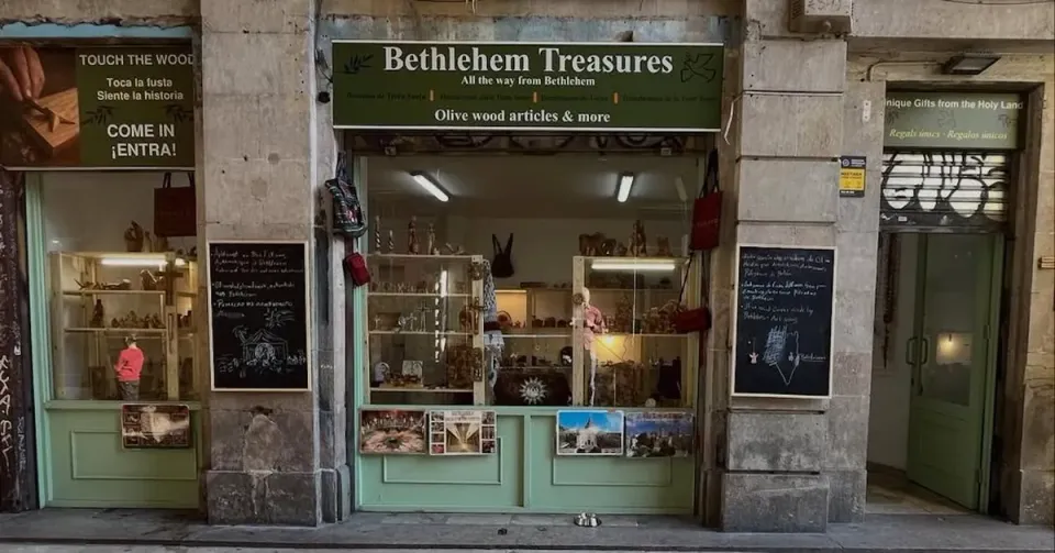 Historic Palestinian Christmas Shop in Barcelona’s Gothic Quarter