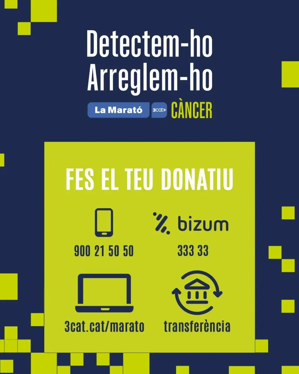 3Cat Cancer Marathon Raises €9.7 Million in Catalonia