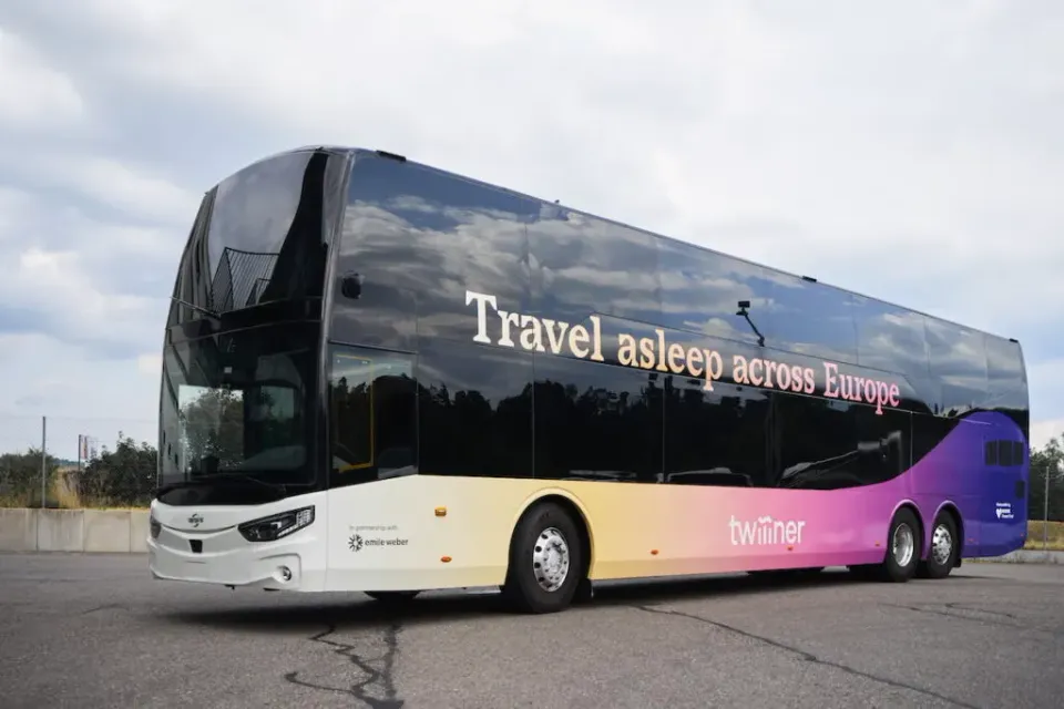 Twiliner Launches Lie-Flat Night Buses from Barcelona