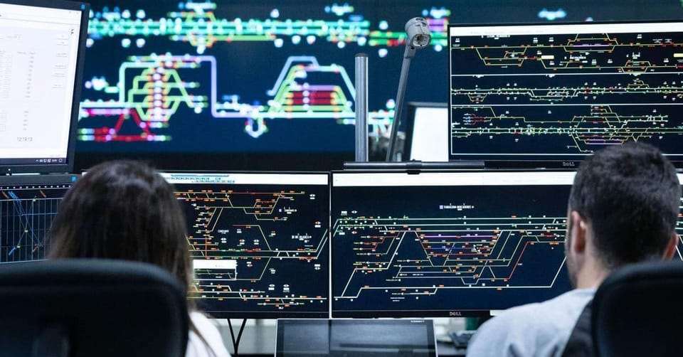 Barcelona Train Control Centre Manages 1,200 Daily Services