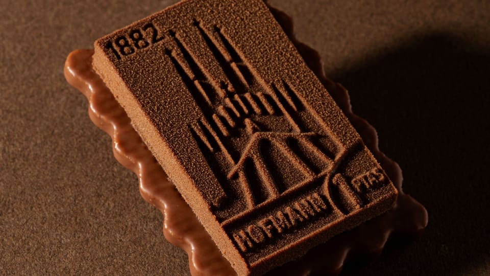 Hofmann Pastry's Origen biscuit inspired by the Sagrada Família, winner of the 2026 Best Catalan Tea Biscuit award