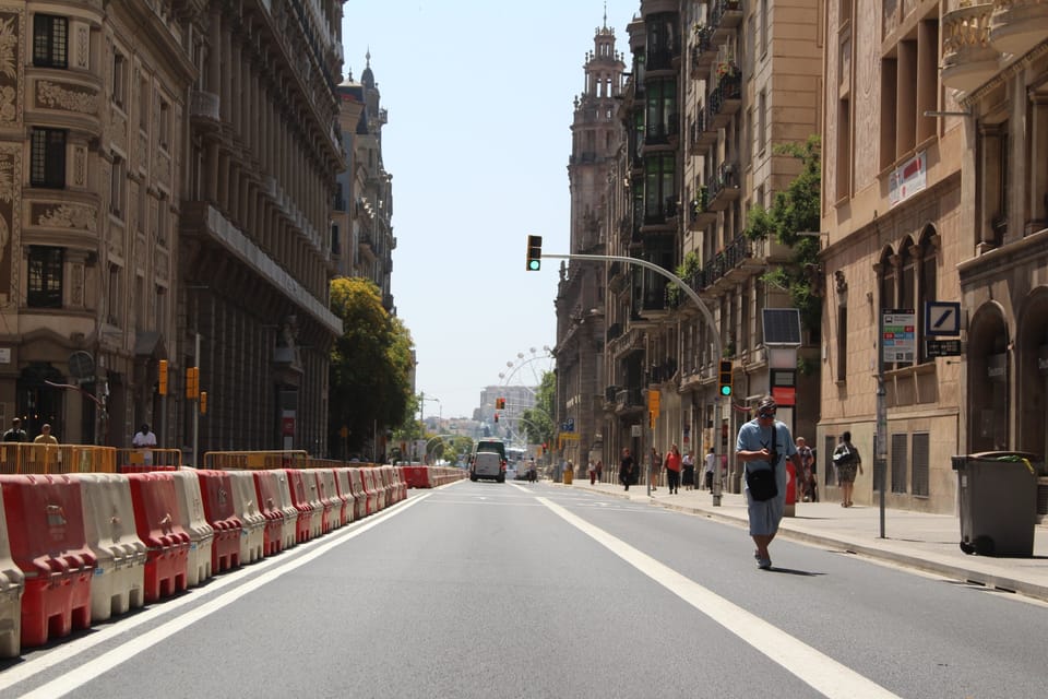 Via Laietana Traffic Fines Start for Unauthorised Drivers